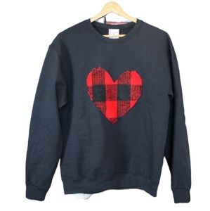 🆕️Conscious Lumberjack Heart Sweatshirt